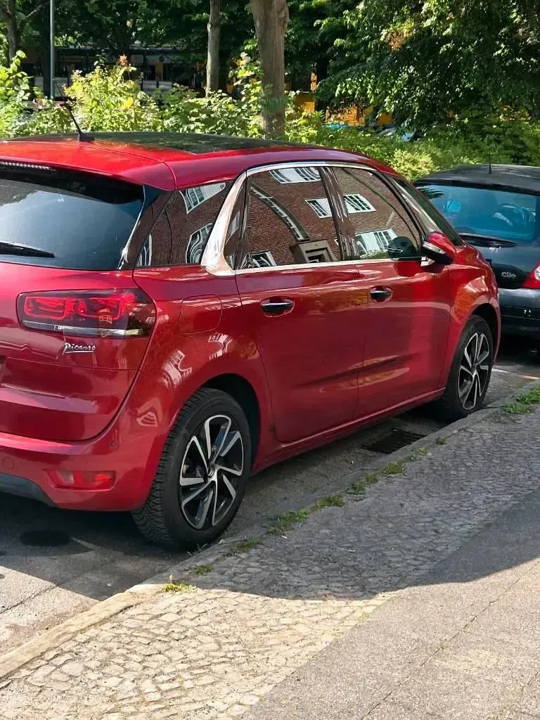 Gebraucht Citroën C4 131 PS (96 kW) 2016 Rot Van / Kleinbus