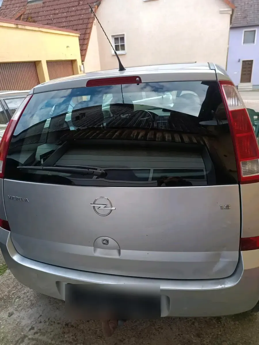 Gebraucht Opel Meriva 101 PS (74 kW) 2003 Silber Van / Kleinbus