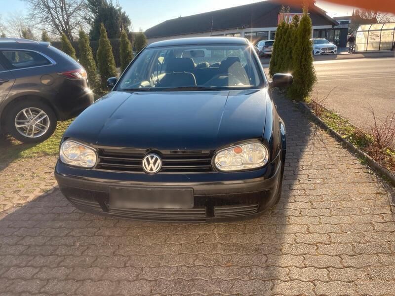 Schwarz Gebraucht 1998 VW Golf IV Limousine | 979 € (Fairer Preis) - Bild 1/4