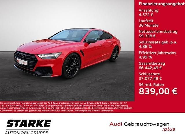 Tangorot metallic Gebraucht 2023 Audi S7 Ambiente Kleinwagen | 63.540 € (Fairer Preis) - Bild 1/4