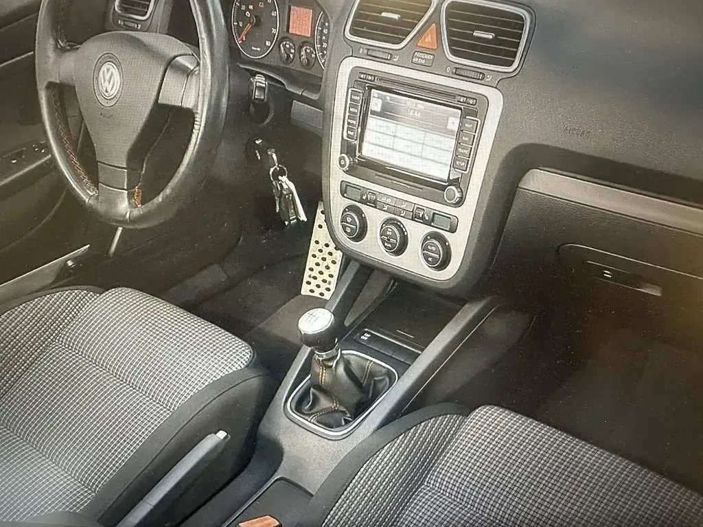 Brugt VW Eos 122 HK (89 kW) 2009 Sølv Cabriolet