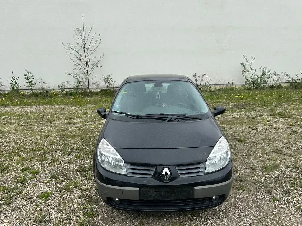 Gebraucht Renault Scénic Authentique 113 PS (83 kW) 2003 Schwarz Van / Kleinbus