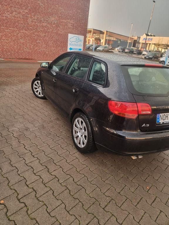 Gebraucht Audi A3 Attraction 140 PS (102 kW) 2007 Schwarz Kleinwagen
