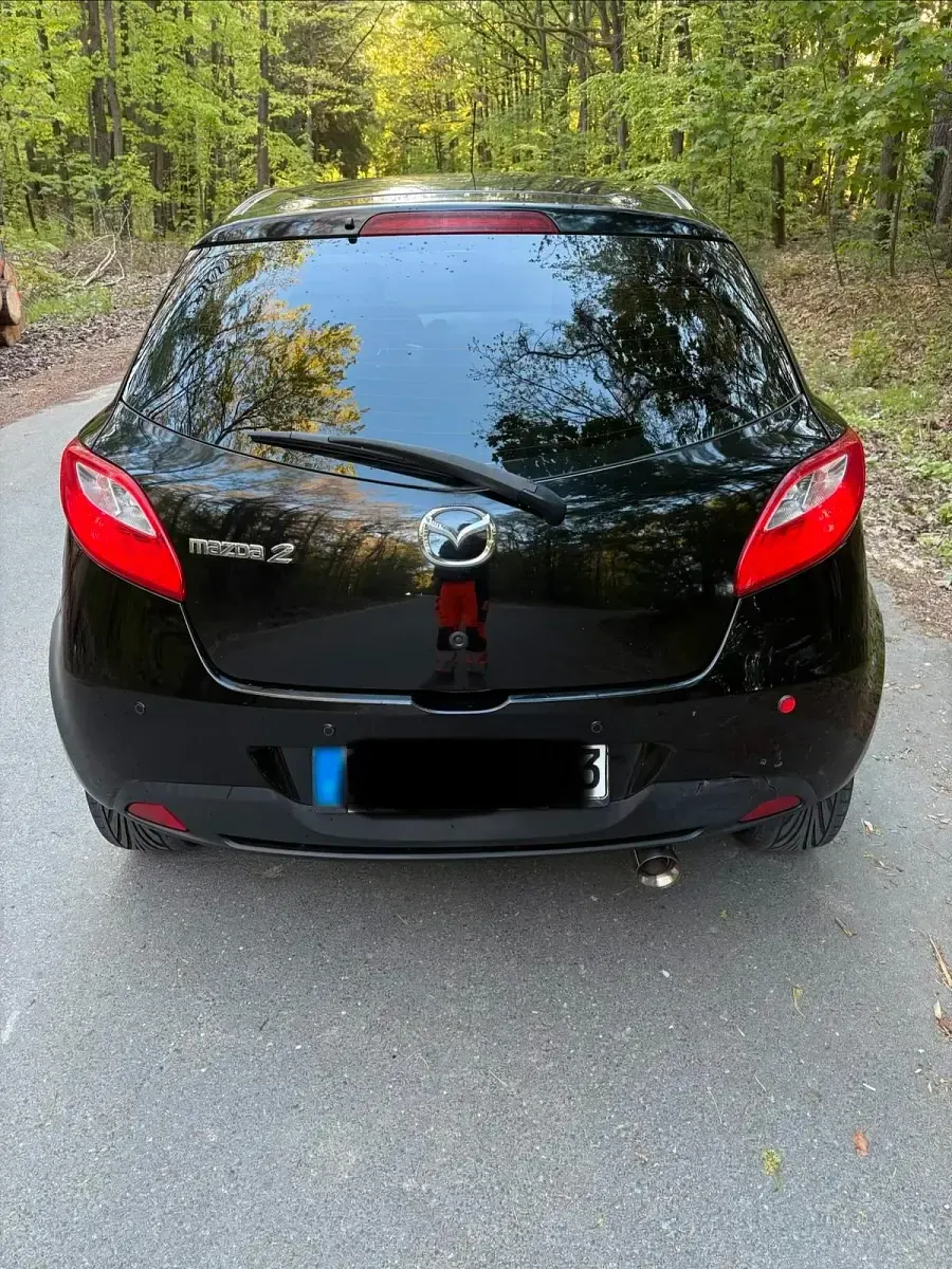 Gebraucht Mazda 2 83 PS (61 kW) 2008 Schwarz Kleinwagen