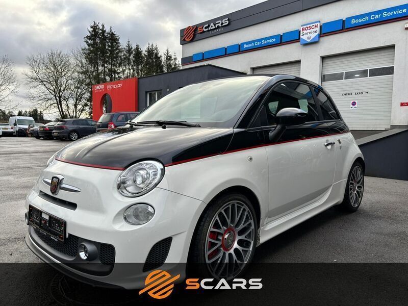 Weiß Gebraucht 2016 Abarth 595C Turismo Cabrio | 15.900 € (Fairer Preis) - Bild 1/4