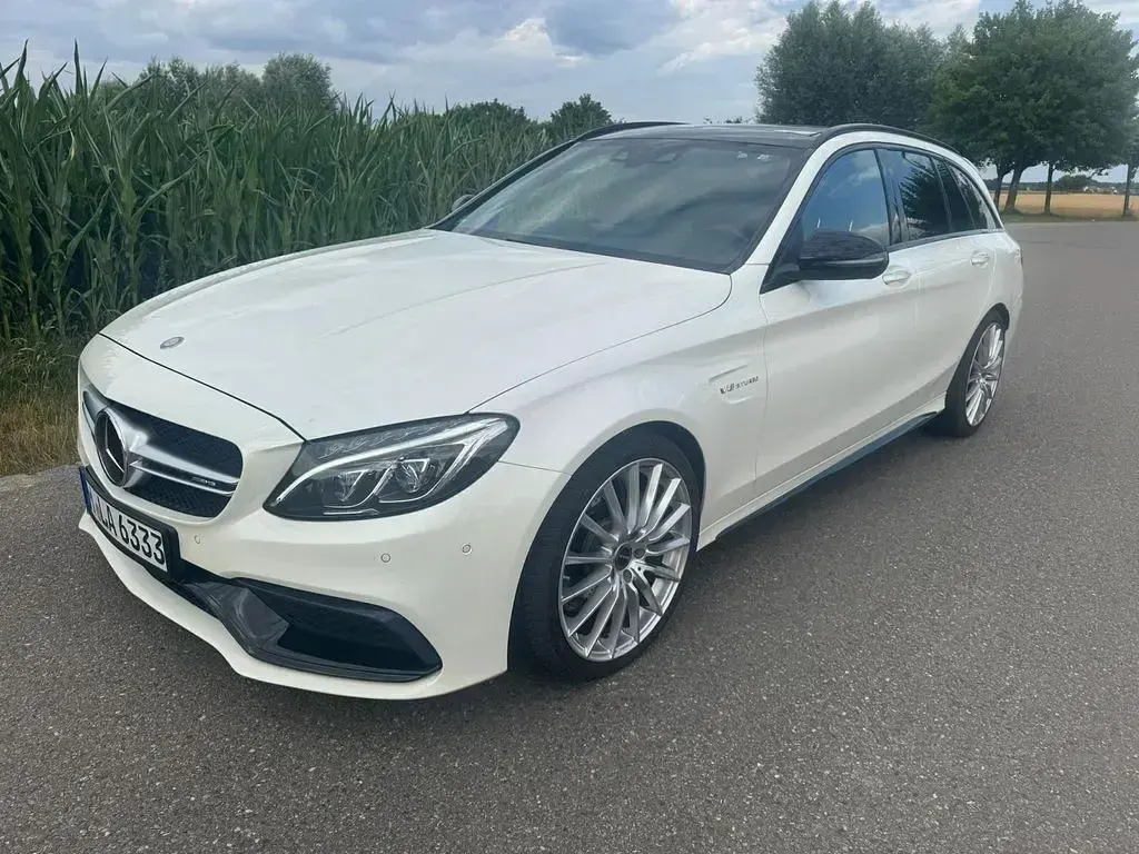 Gebraucht Mercedes C63 AMG AMG 476 PS (350 kW) 2016 Weiß Kombi