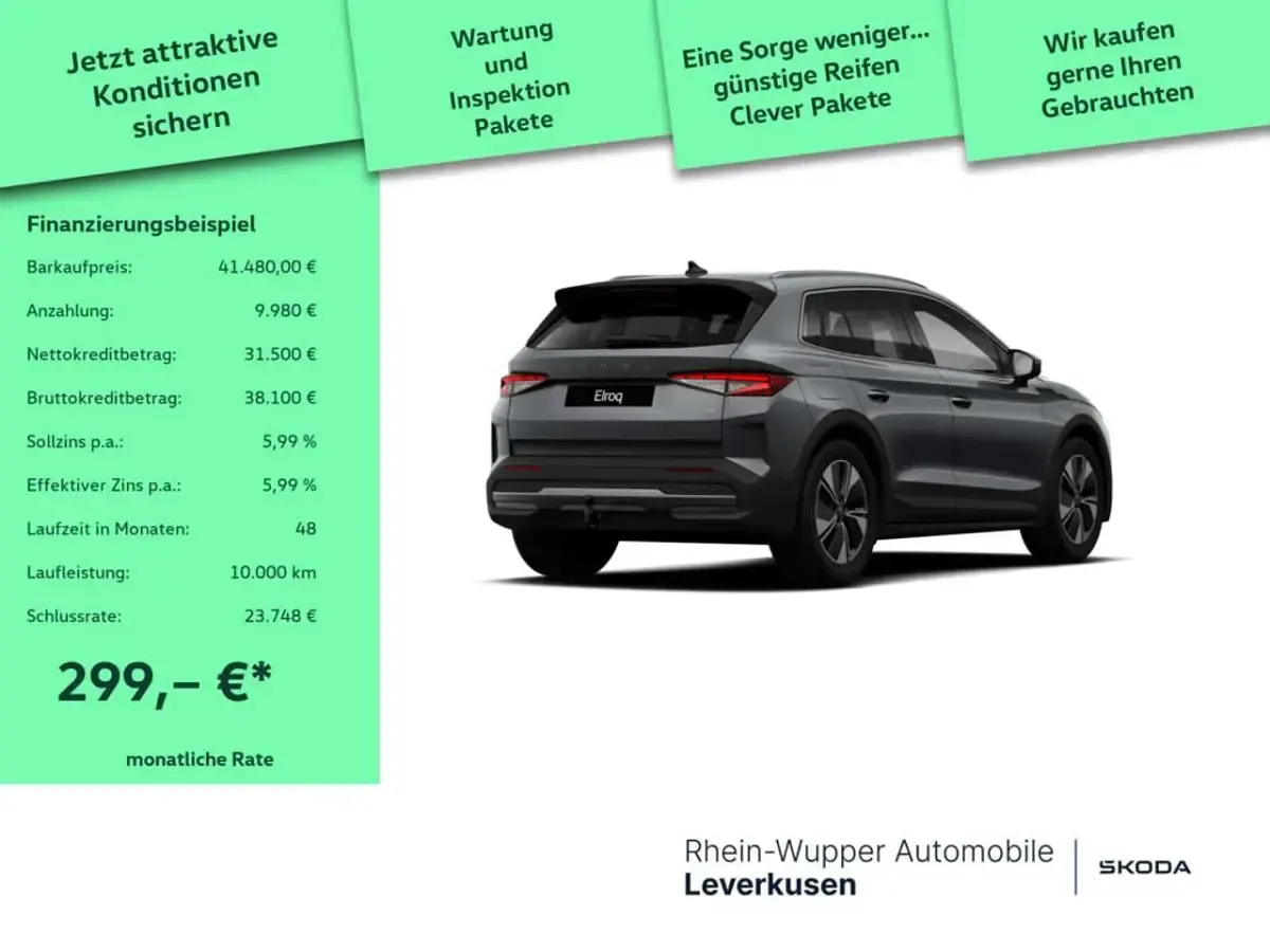 Gebraucht Skoda Elroq Selection 210 kW (286 PS) 2026 Graphitgrau SUV