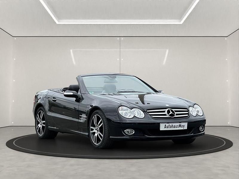 Schwarz Gebraucht 2007 Mercedes SL350 Cabrio | 16.950 € (Fairer Preis) - Bild 1/4