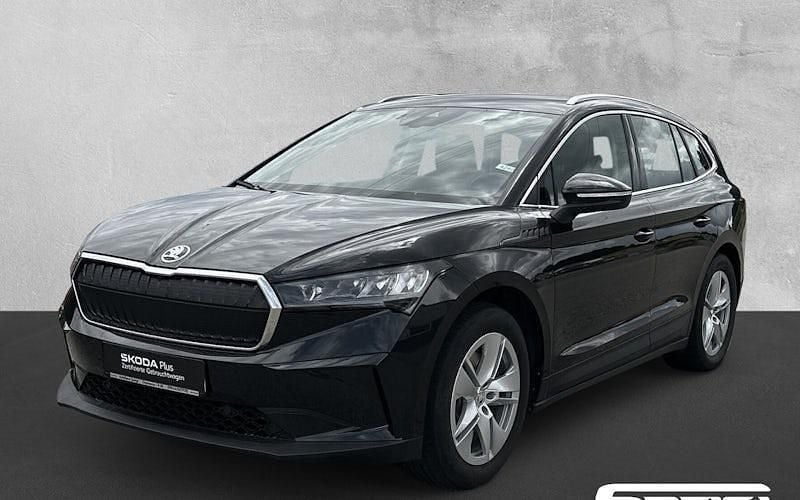 Schwarz Gebraucht 2021 Skoda Enyaq iV Suite SUV | 27.490 € (Superpreis) - Bild 1/4