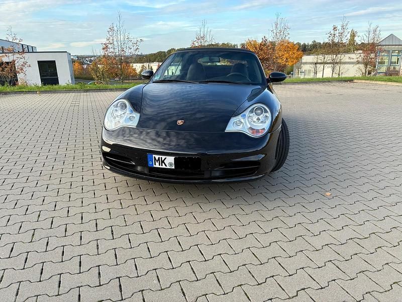 Schwarz Gebraucht 2004 Porsche 996 Cabrio | 44.499 € (Teuer) - Bild 1/4