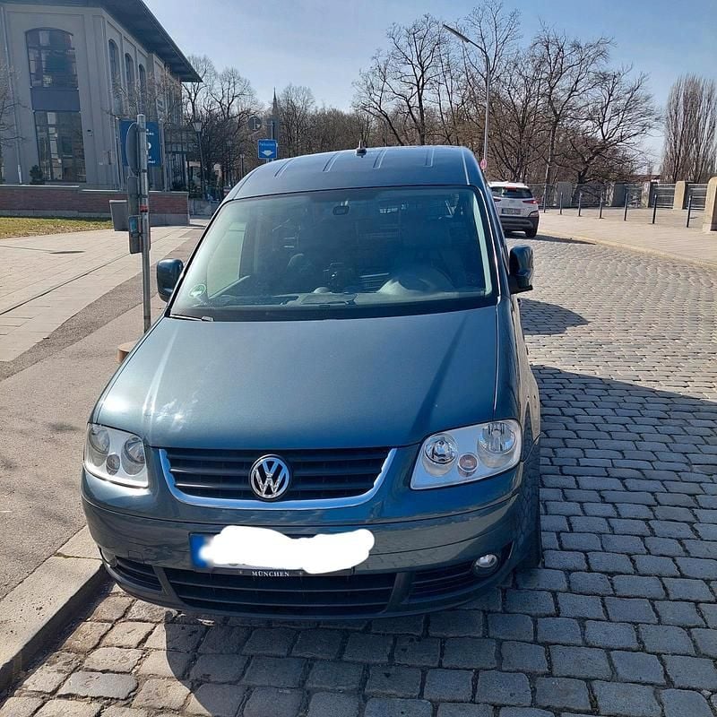 Second-hand VW Caddy 109 CP (80 kW) 2008 Gri Monovolum