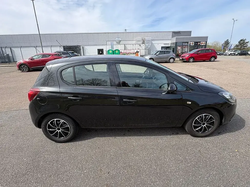 Gebraucht Opel Corsa drive 69 PS (50 kW) 2016 Schwarz Kleinwagen