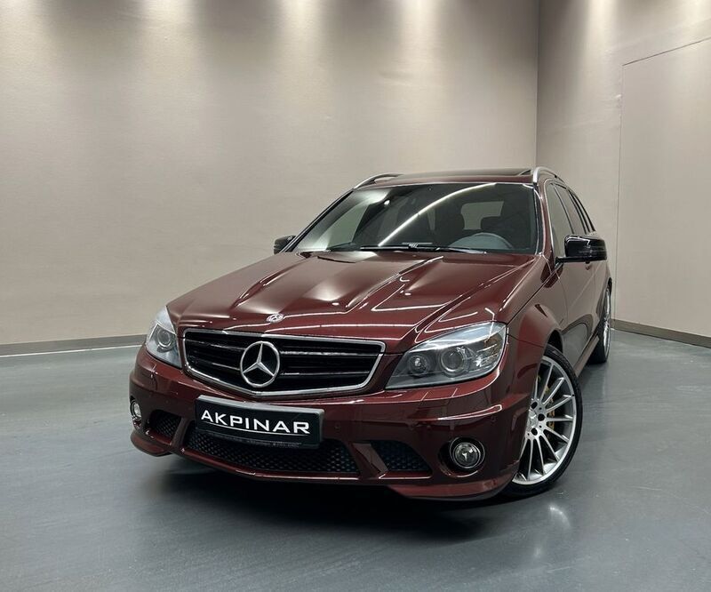 Manufaktur carneolrot Gebraucht 2009 Mercedes C63 AMG AMG Kombi | 38.700 € (Guter Preis) - Bild 1/4