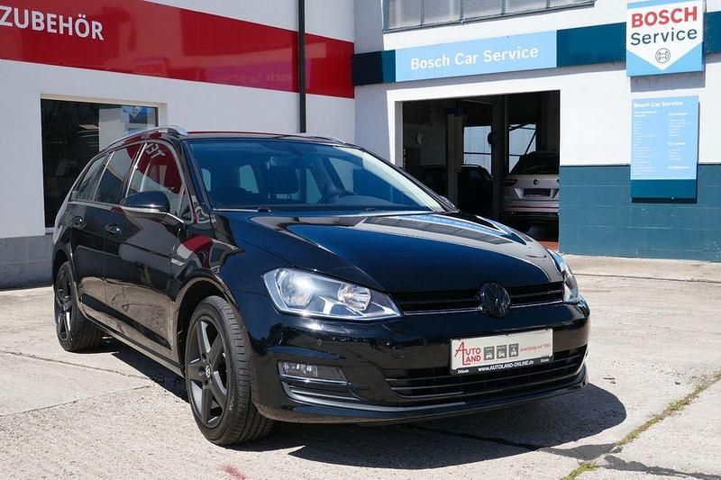 Schwarz Gebraucht 2014 VW Golf VII Cup Kombi | 9.990 € (Etwas zu teuer) - Bild 1/4