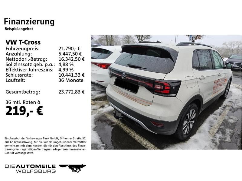 Gebraucht VW T-Cross Move 110 PS (80 kW) 2023 SUV