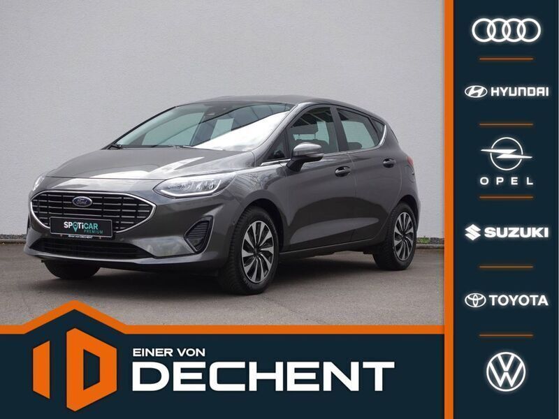 Grau Gebraucht 2022 Ford Fiesta Titanium Kleinwagen | 15.480 € (Guter Preis) - Bild 1/4