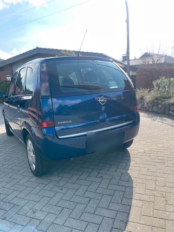 Gebraucht Opel Meriva 105 PS (77 kW) 2008 Blau Van / Kleinbus