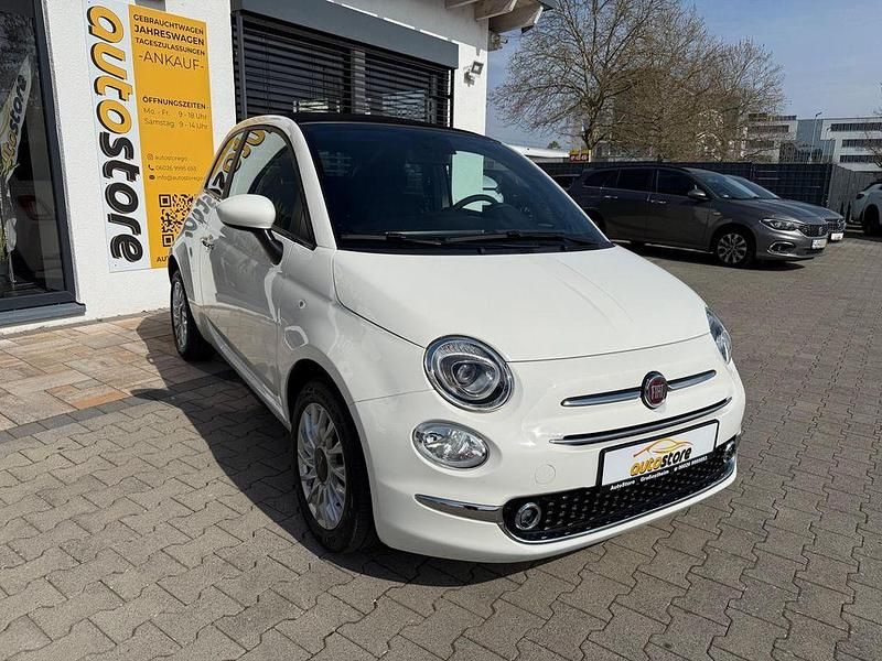 Gebraucht Fiat 500C Basis 69 PS (50 kW) 2024 Gelato weiß / verdeck s... Cabrio