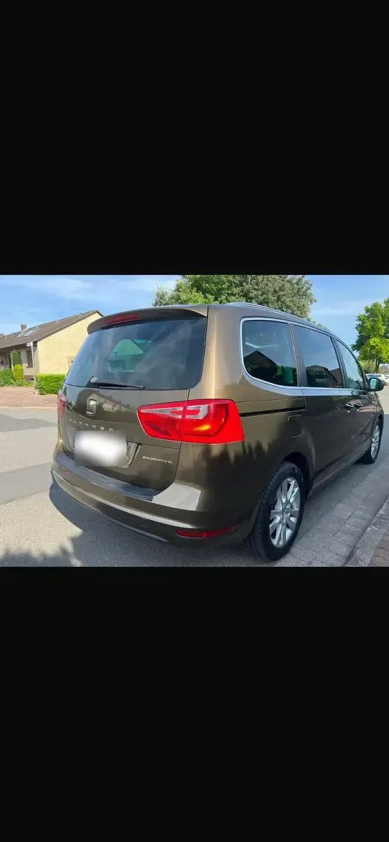 Gebraucht Seat Alhambra 150 PS (110 kW) 2010 Braun Van / Kleinbus