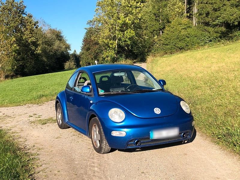 Blau Gebraucht 1999 VW Beetle Kleinwagen | 420 € (Guter Preis) - Bild 1/4