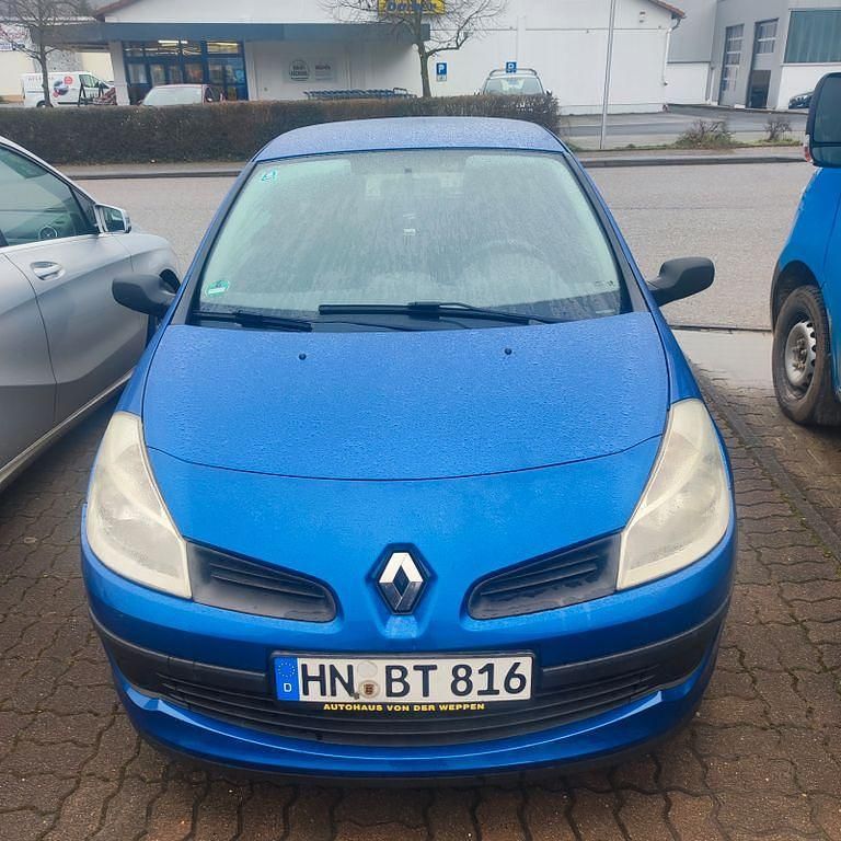 Gebraucht Renault Clio II Authentique 75 PS (55 kW) 2008 Blau Limousine