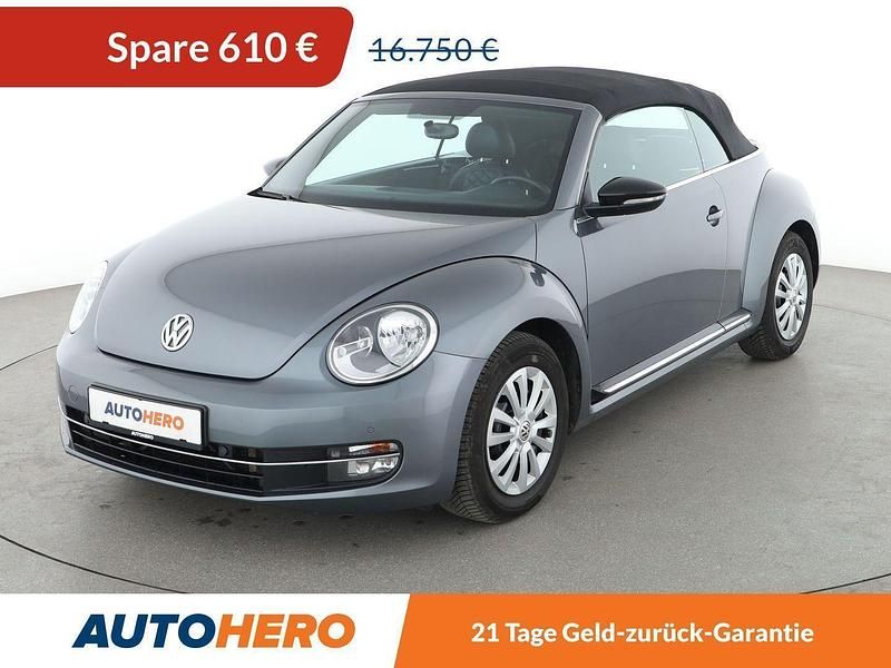Grau Gebraucht 2015 VW Beetle Exclusive Cabrio | 16.140 € (Fairer Preis) - Bild 1/3