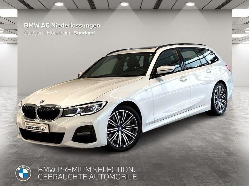 Weiß Gebraucht 2021 BMW 330 M Sport Kombi | 37.990 € (Fairer Preis) - Bild 1/4
