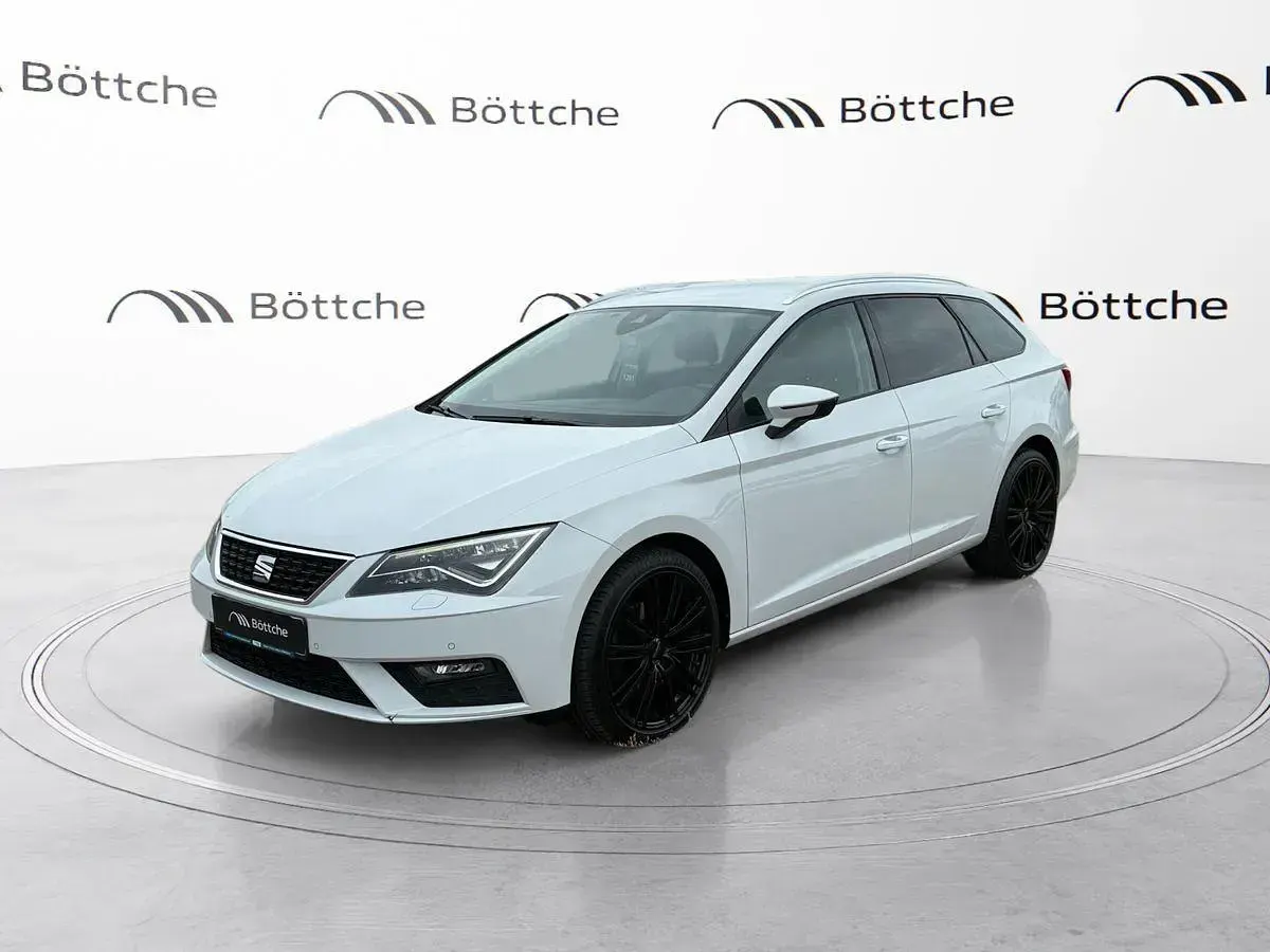 Gebraucht Seat Leon 116 PS (85 kW) 2019 "nevada" weiss Kombi