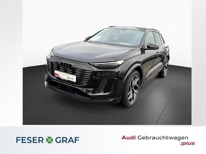 Mythosschwarz metallic Gebraucht 2024 Audi SQ6 e-tron Sport SUV | 71.890 € (Superpreis) - Bild 1/4