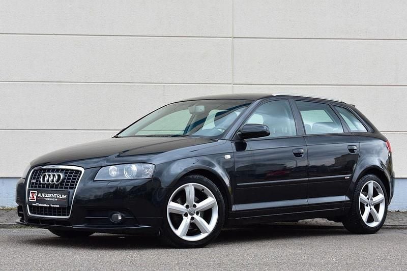 Gebraucht Audi A3 S-Line 140 PS (102 kW) 2008 Schwarz Kleinwagen