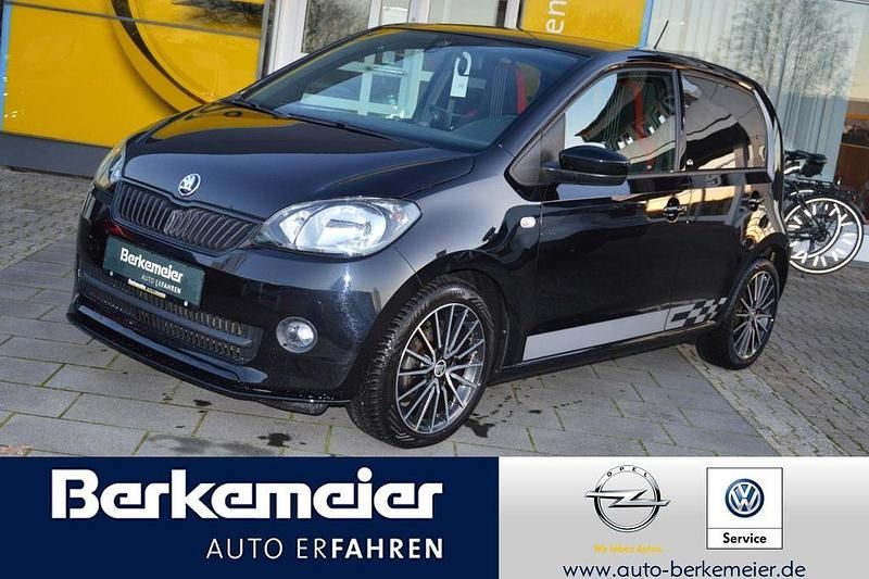 Deepschwarz perleffekt (metallic) Gebraucht 2015 Skoda Citigo Monte Carlo Kleinwagen | 8.290 € (Fairer Preis) - Bild 1/4