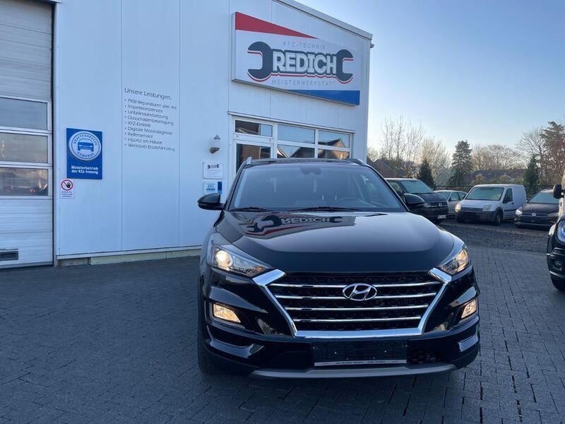 Schwarz Gebraucht 2019 Hyundai Tucson Advantage SUV | 20.500 € (Fairer Preis) - Bild 1/4