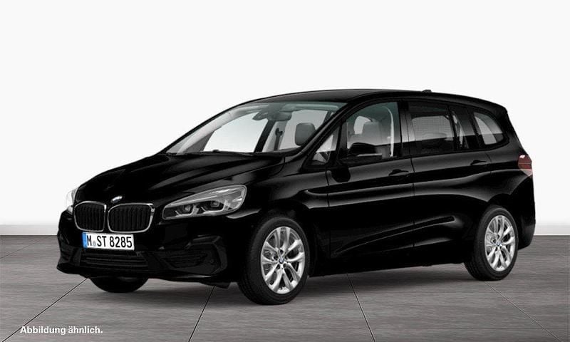 Schwarz Gebraucht 2020 BMW 218 Gran Tourer Advantage Van / Kleinbus | 14.410 € (Fairer Preis) - Bild 1/3
