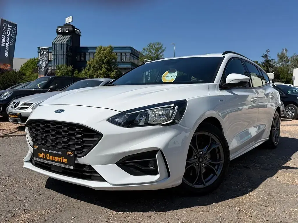 Gebraucht Ford Focus ST-Line 120 PS (88 kW) 2019 Weiß Limousine