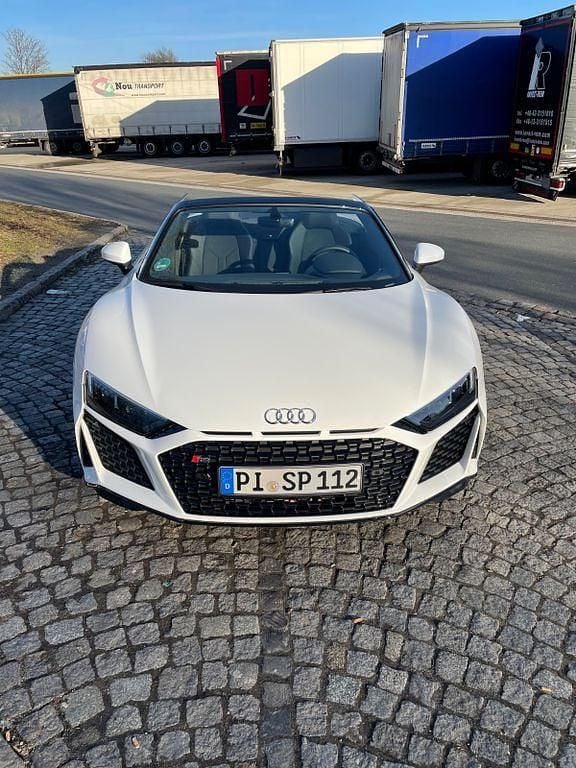 Gebraucht Audi R8 Spyder Performance 570 PS (419 kW) 2020 Weiß Cabrio