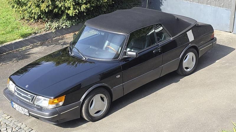 Gebraucht Saab 900 Cabriolet Aero 160 PS (117 kW) 1990 Schwarz Cabrio