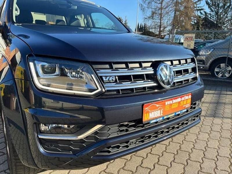 Gebraucht VW Amarok Highline 224 PS (164 kW) 2017 Starlight blue metallic Pickup