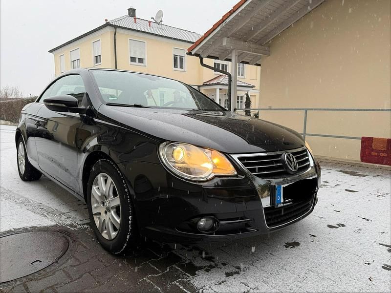 Gebraucht VW Eos 122 PS (89 kW) 2009 Schwarz Cabrio