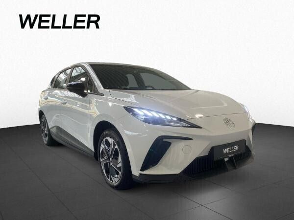 Weiß (dover white) Neu 2024 MG MG4 EV Kleinwagen | 28.240 € - Bild 1/4