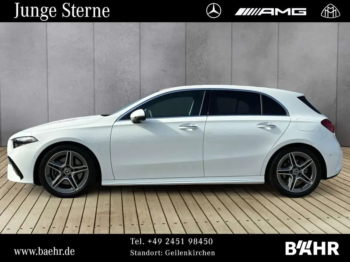 Gebraucht Mercedes A220 AMG 190 PS (139 kW) 2025 Unilack polarweiß Limousine