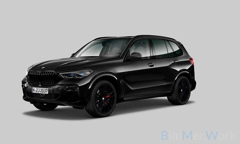 Black sapphire metallic Gebraucht 2022 BMW X5 M SUV | 50.900 € (Teuer) - Bild 1/4