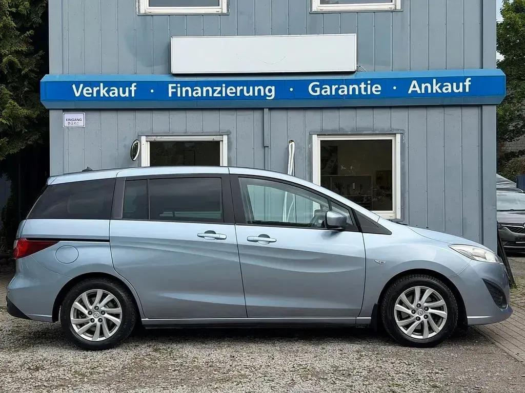 Gebraucht Mazda 5 Center-Line 144 PS (105 kW) 2011 Blau Van / Kleinbus