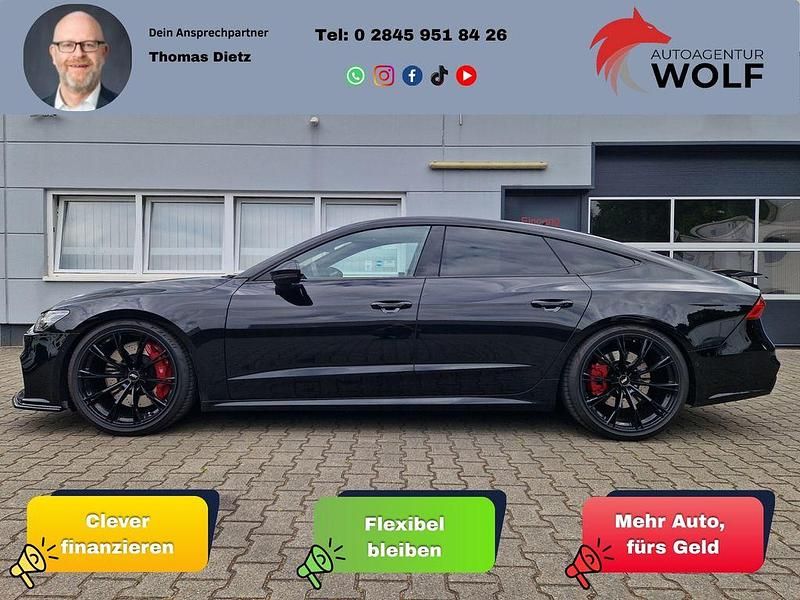 Schwarz Gebraucht 2019 Audi S7 Sportback Sport Kleinwagen | 48.793 € - Bild 1/4