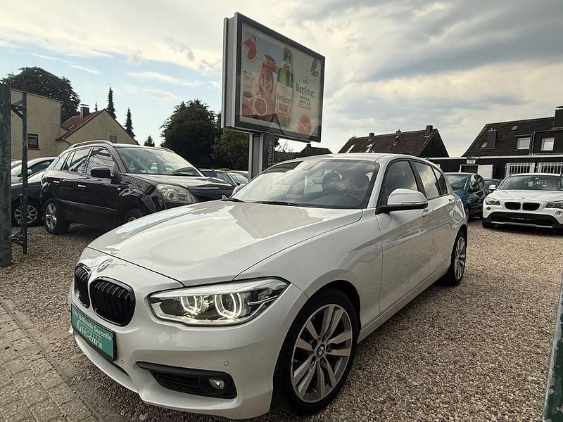 Mineralweiss metallic Gebraucht 2019 BMW 116 Advantage Kleinwagen | 13.500 € (Guter Preis) - Bild 1/4