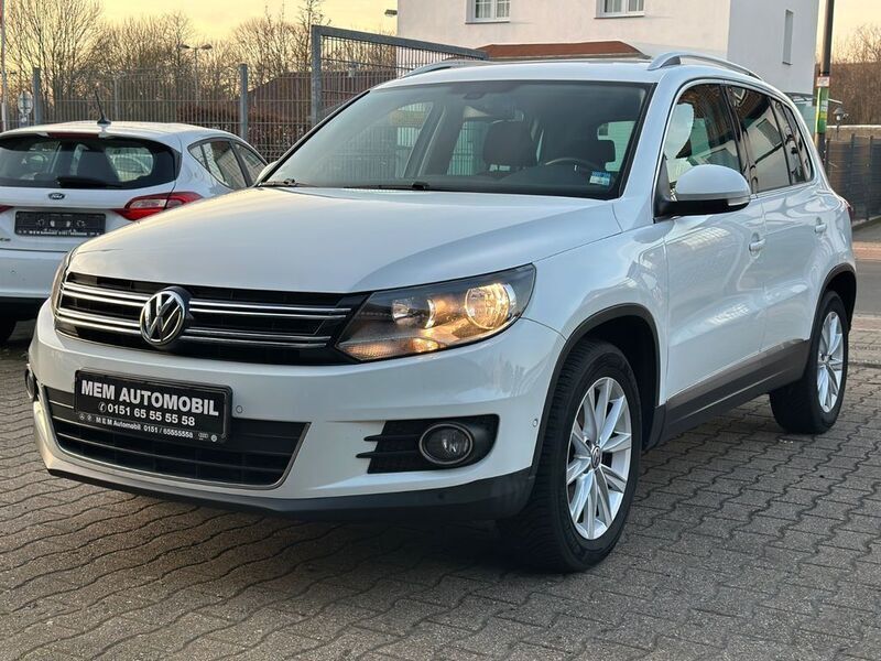 Pure white Gebraucht 2015 VW Tiguan Sport SUV | 9.950 € (Guter Preis) - Bild 1/4