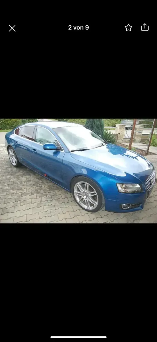 Gebraucht Audi A5 S-Line 239 PS (175 kW) 2011 Blau Coupé