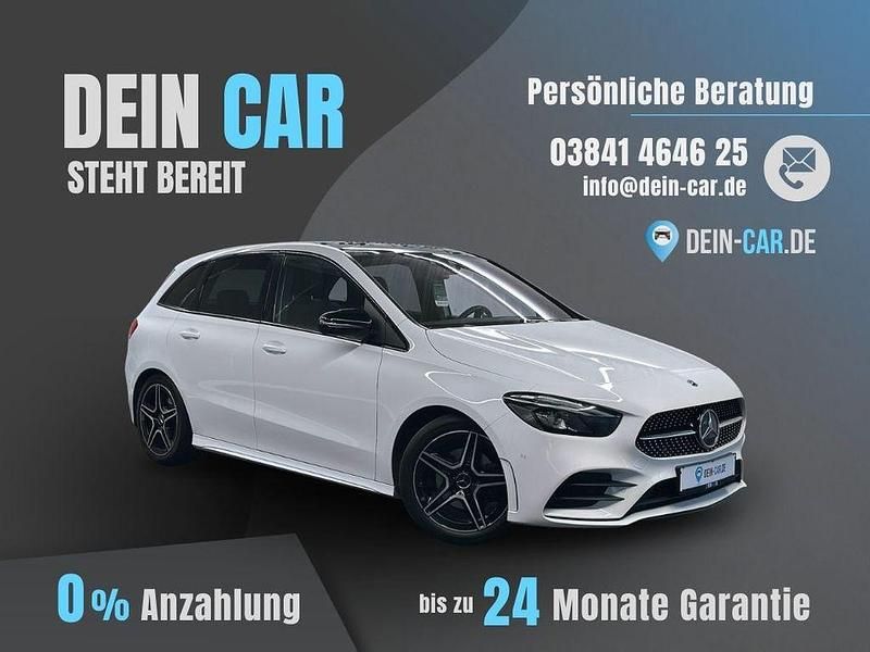 Weiß Gebraucht 2019 Mercedes B200 AMG line Van / Kleinbus | 22.990 € (Fairer Preis) - Bild 1/4