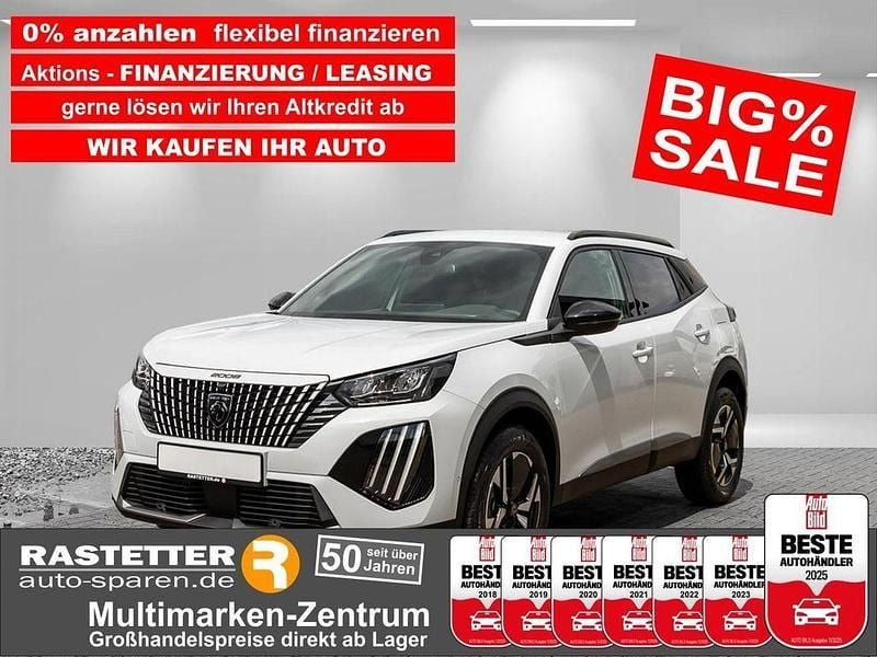 Neu Peugeot 2008 Allure 145 PS (106 kW) 2025 Okenite weiß SUV