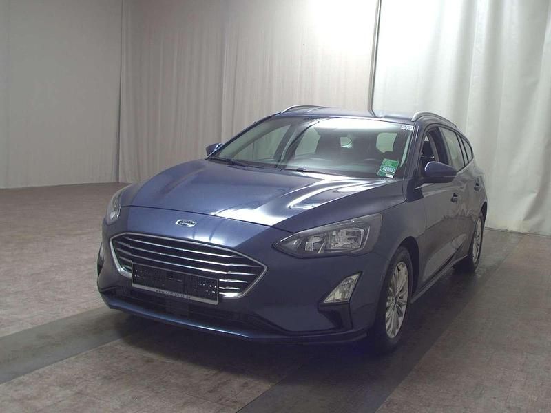 Gebraucht Ford Focus Titanium 125 PS (91 kW) 2021 Chroma blau metallic Kombi