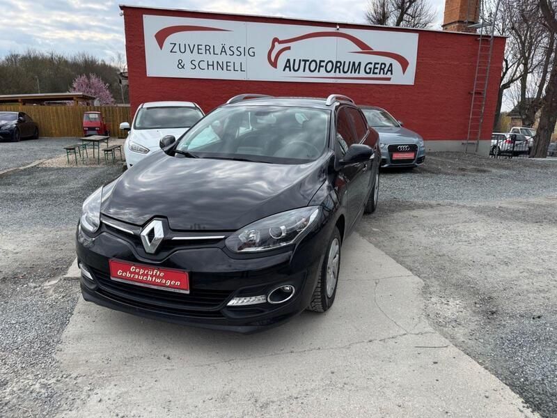 Schwarz Gebraucht 2016 Renault Mégane GrandTour Kombi | 8.990 € (Fairer Preis) - Bild 1/4